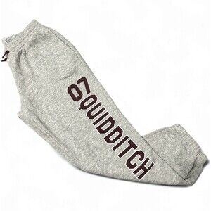 H&M x Harry Potter Jogger Sweatpants Quidditch Hogwarts Youth Sz. 8 Gray